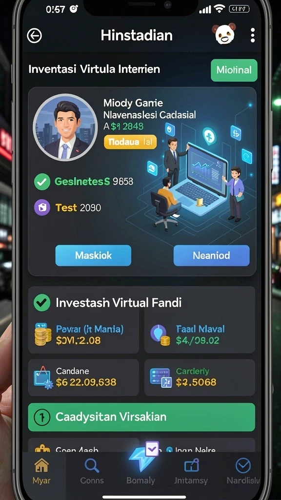 Screenshot suasana petualangan di salah satu level menantang.