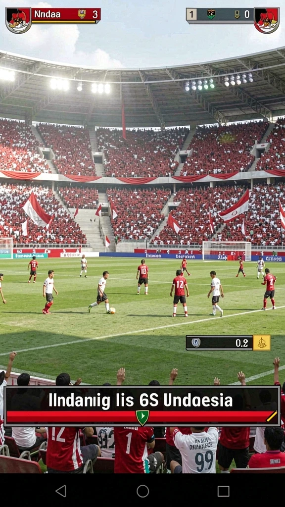 Tampilan awal game yang menarik dan futuristik.