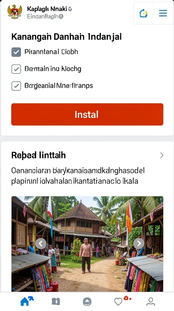 Tampilan antarmuka yang menarik dan mudah dinavigasi.