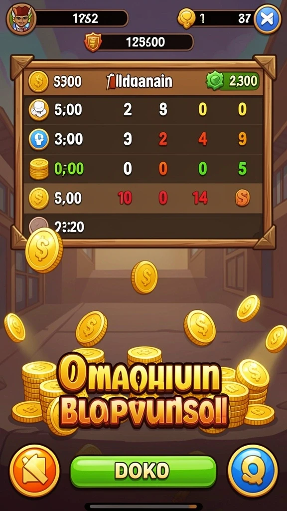 Tampilan antarmuka AKARTOTO yang menarik.