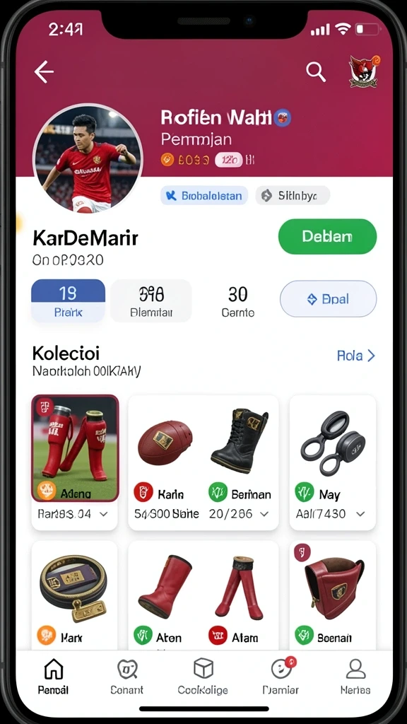 Tangkapan layar menampilkan grafik yang memukau dalam game.