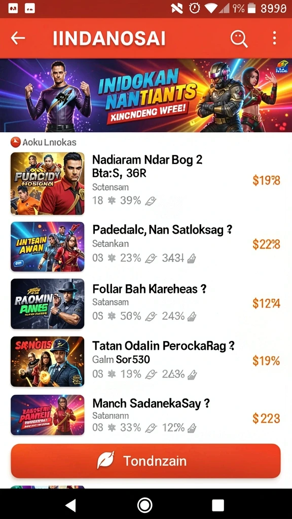 Tampilan antarmuka yang modern dan responsif.