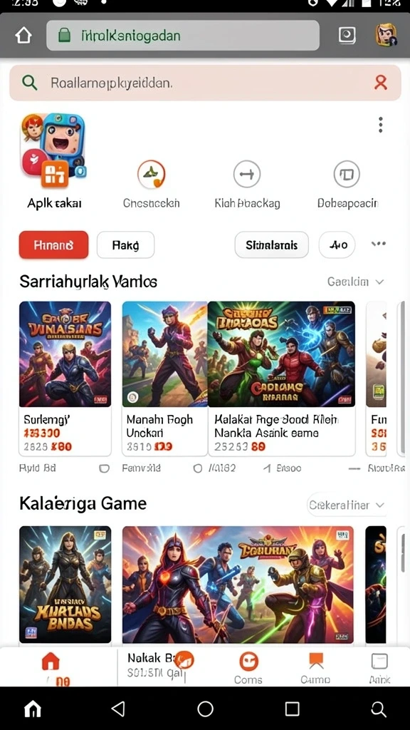 Screenshot menunjukkan suasana gameplay dengan efek suara yang imersif.