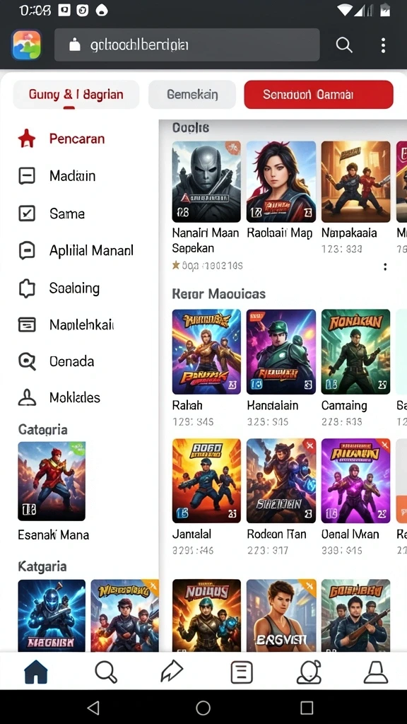 Screenshot menampilkan komunitas chat yang aktif.