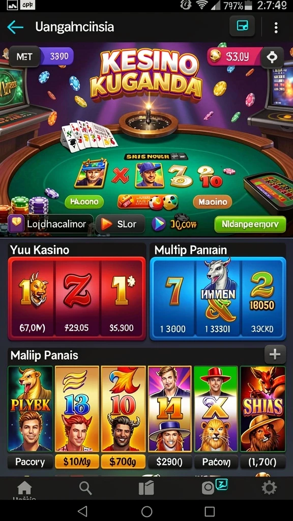 Menampilkan karakter unik dengan keterampilan spesial.