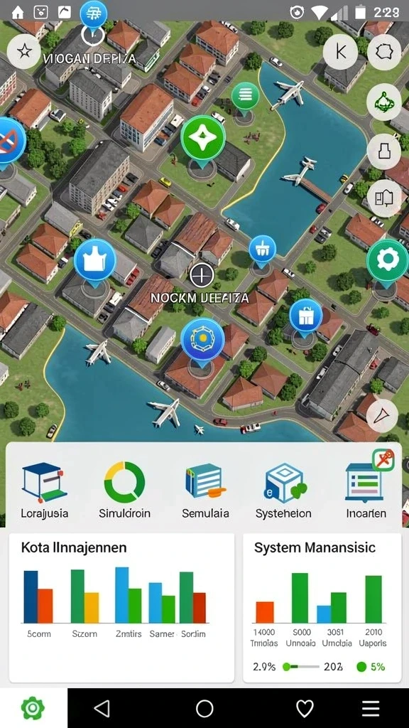 Grafis indah yang memukau saat bertarung.