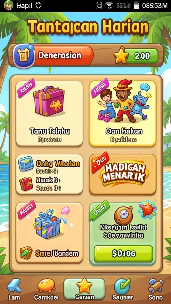 Tampilan antarmuka yang menarik dan mudah dinavigasi.