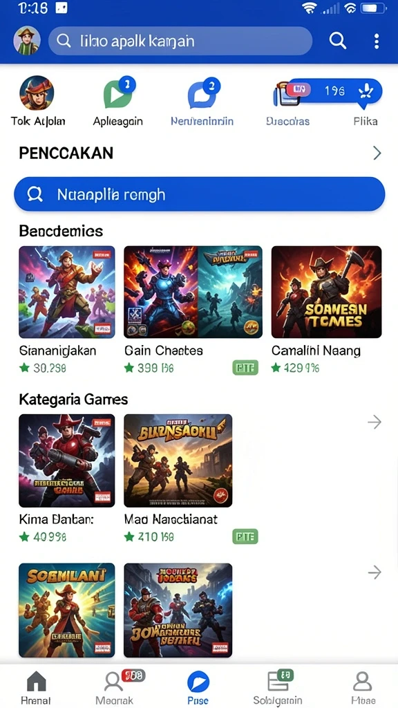 Level menantang yang menguji keterampilan pemain.