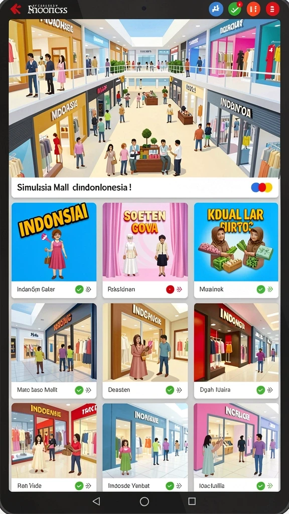 Karakter-karakter unik yang dapat dipilih oleh pemain.