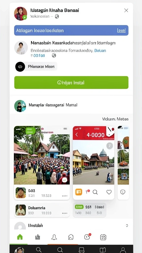 Sistem hadiah dan prestasi yang memotivasi pemain.