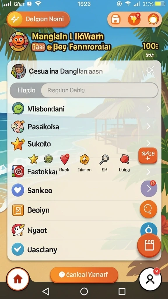 Karakter dengan keahlian unik untuk setiap pemain.