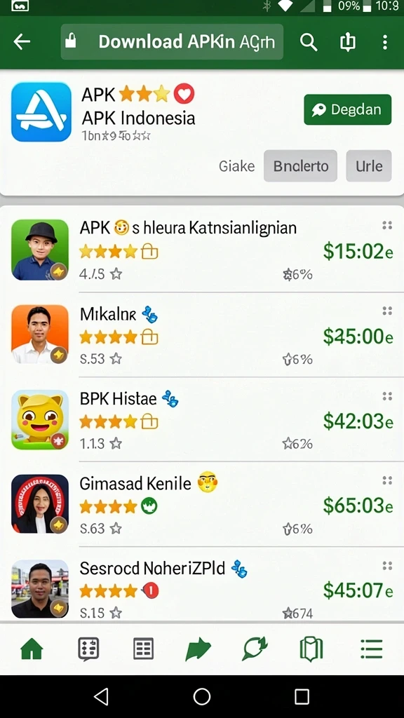 Pengaturan level yang menantang dan seru.