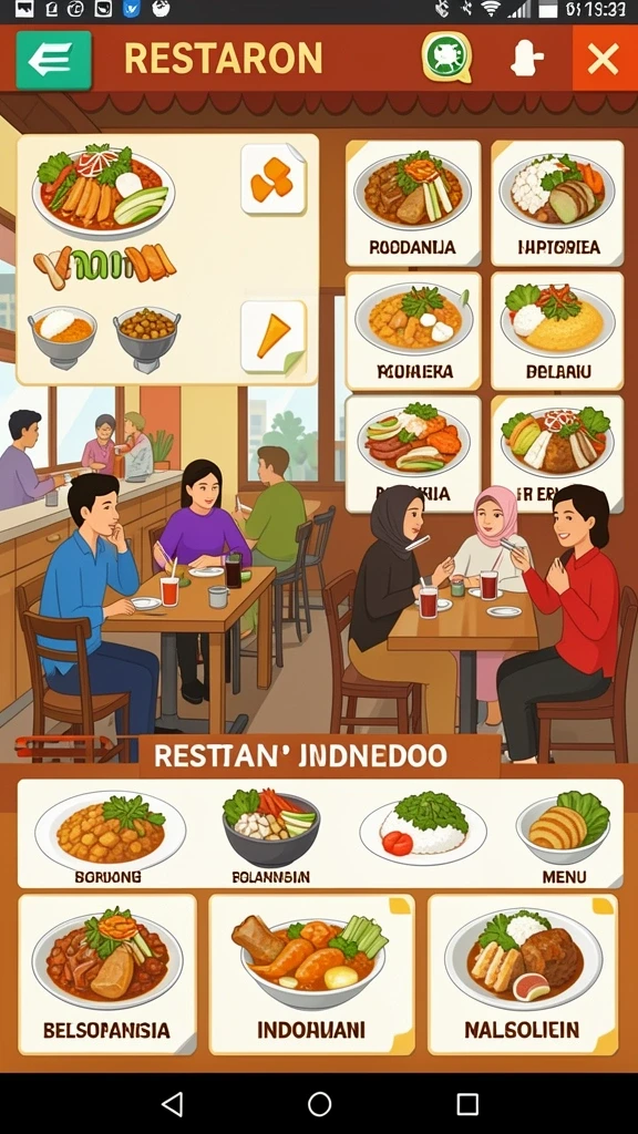 Interaksi multiplayer yang memungkinkan bersosialisasi dengan pemain lain.