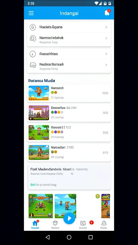 Karakter unik dan grafis yang menawan.