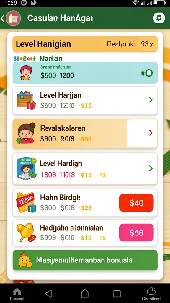 Misi yang menantang dan beragam.