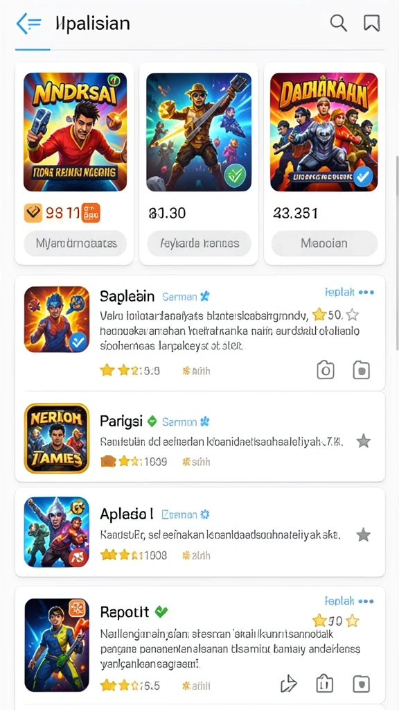 Tampilan antarmuka yang ramah pengguna dan menarik.