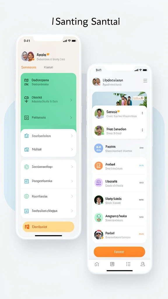 Tampilan antarmuka yang menarik dan user-friendly.