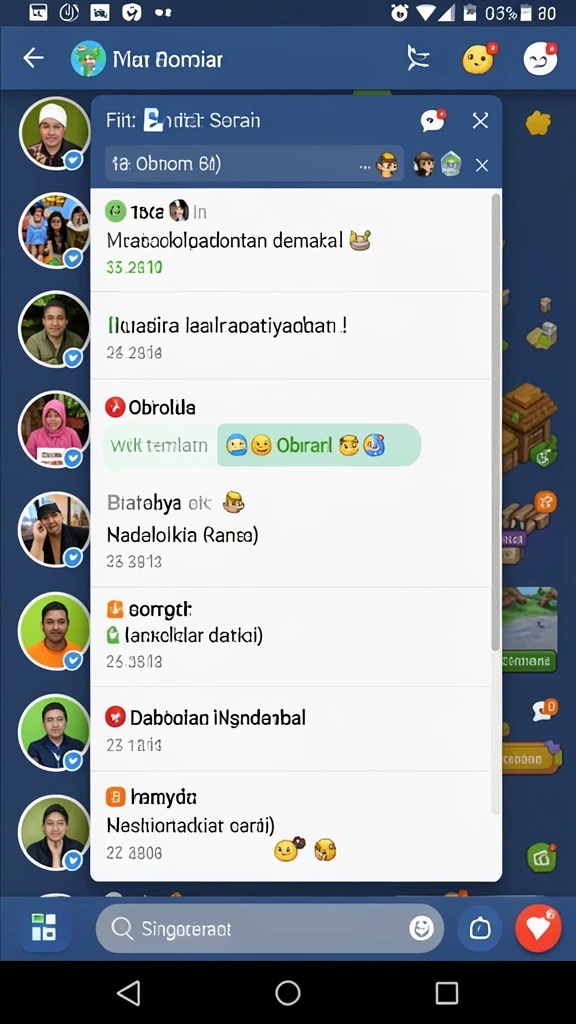 Tampilan awal yang menarik dan intuitif.