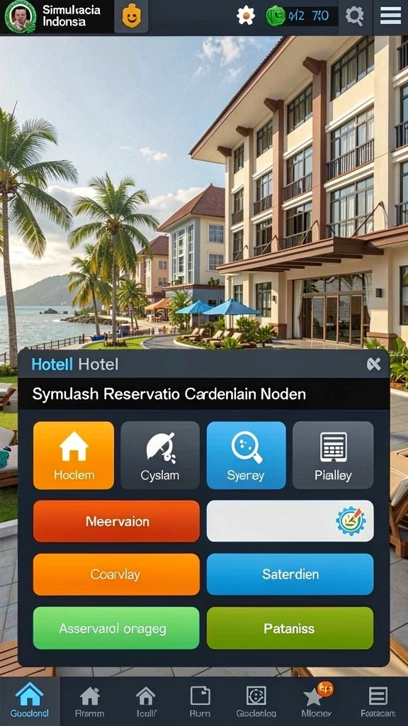 Tampilan antarmuka yang user-friendly.