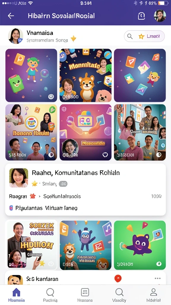 Tampilan antarmuka yang menarik dan mudah digunakan.