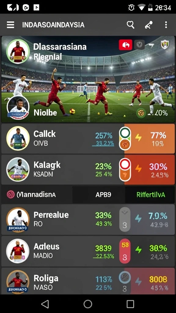 Leaderboard kompetitif untuk para pemain.