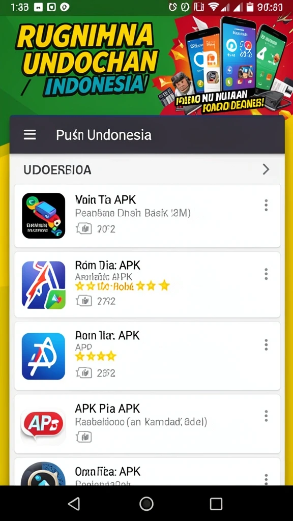 Tampilan antarmuka yang user-friendly dan menarik.