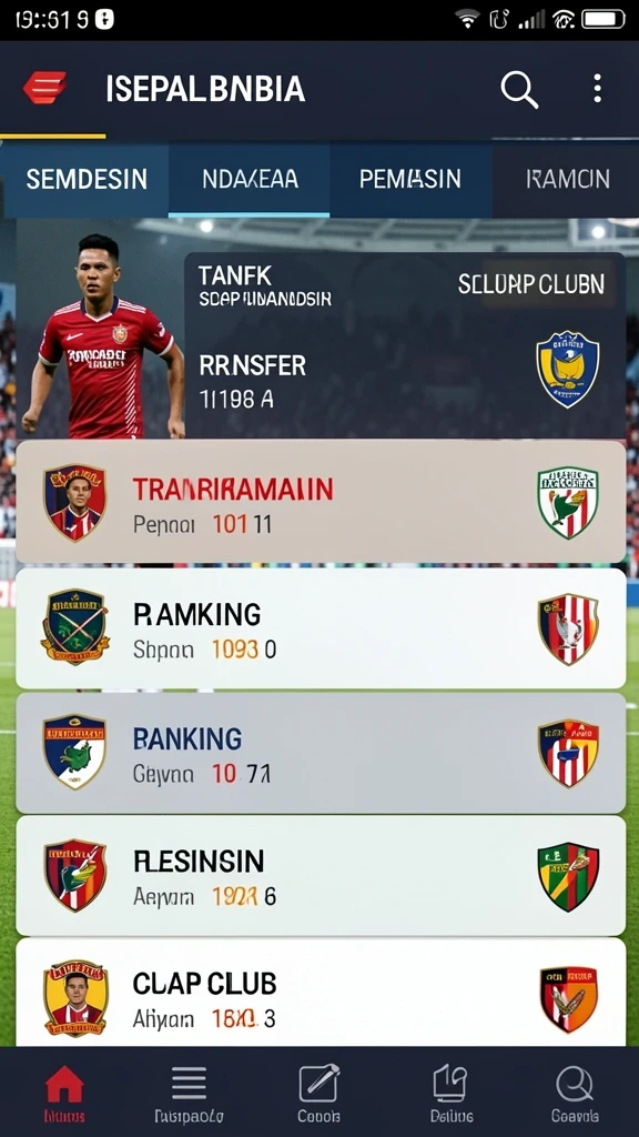 Tampilan antarmuka yang modern dan menarik.