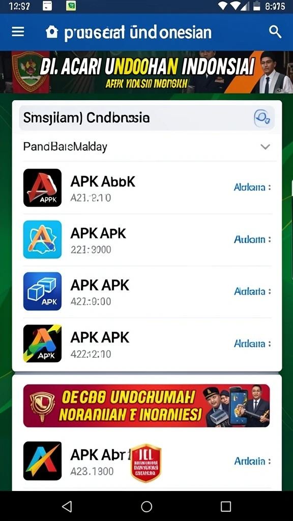 Beragam permainan menarik untuk dipilih.