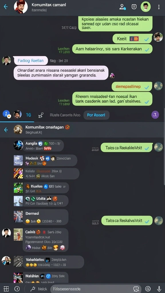 Karakter unik dengan cerita menarik.