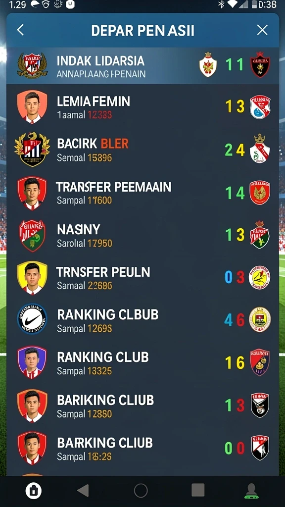 Tampilan antarmuka yang mudah digunakan dan menarik.