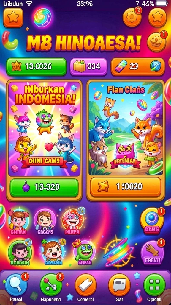 Tampilan antarmuka yang ramah pengguna dan menarik.