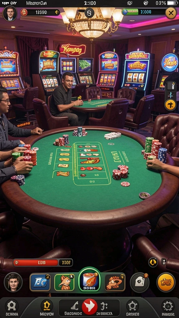 Fitur karakter yang dapat disesuaikan dengan banyak pilihan.
