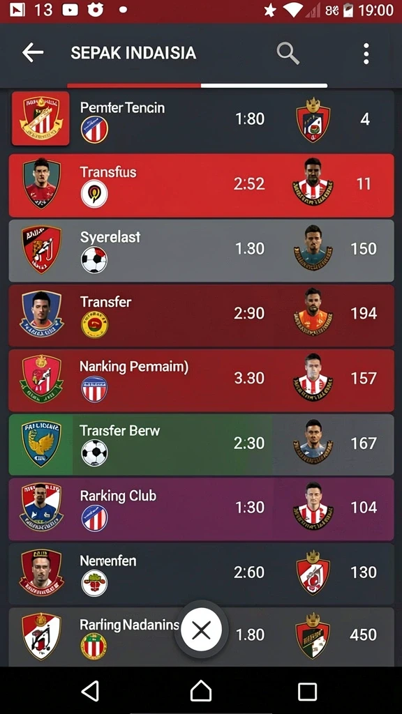 Tampilan antarmuka yang modern dan menarik.