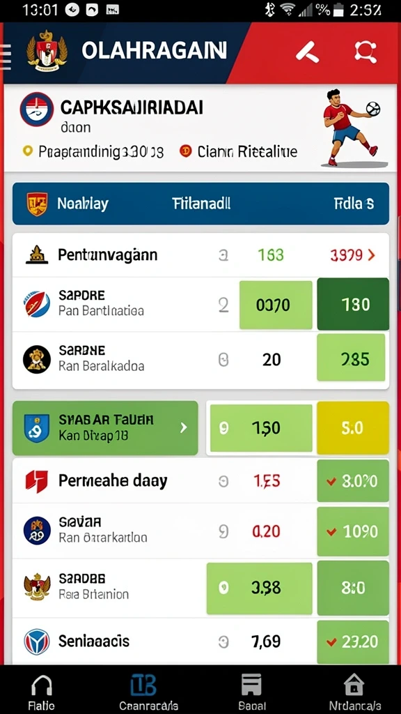 Tangkapan layar menggambarkan grafis yang cerah dan menarik.