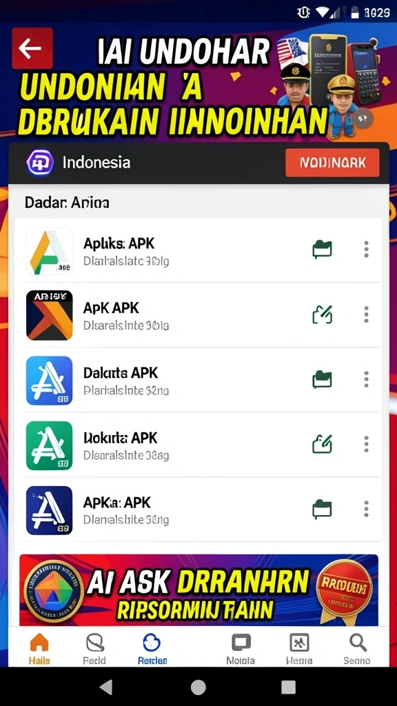 Tampilan antarmuka yang intuitif dan menarik.