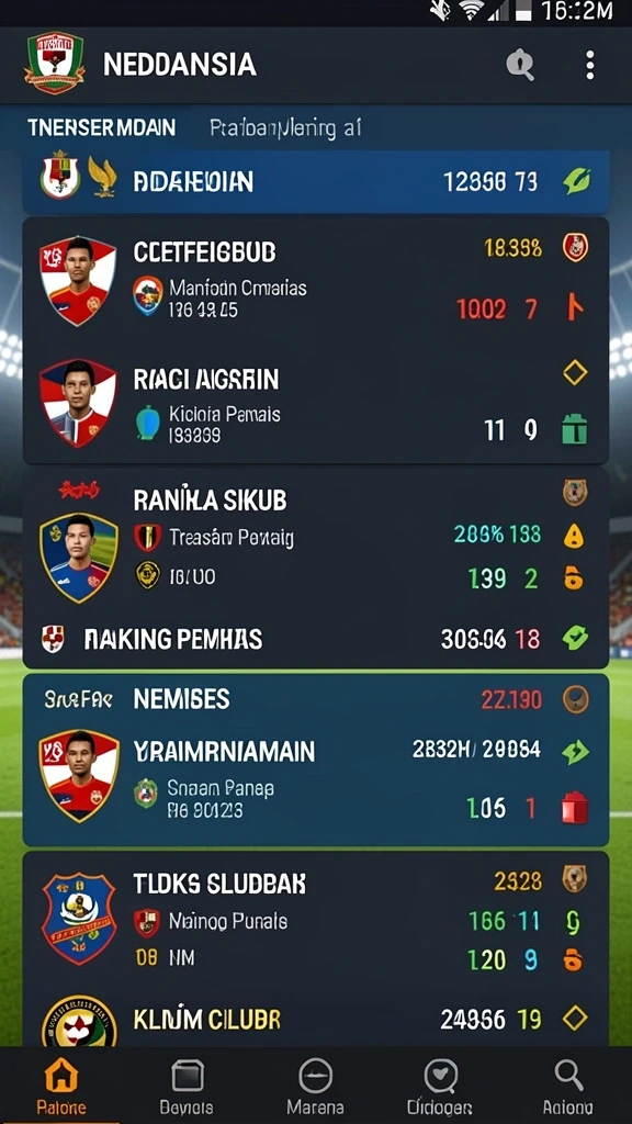 Tampilan antarmuka yang sederhana dan menarik.