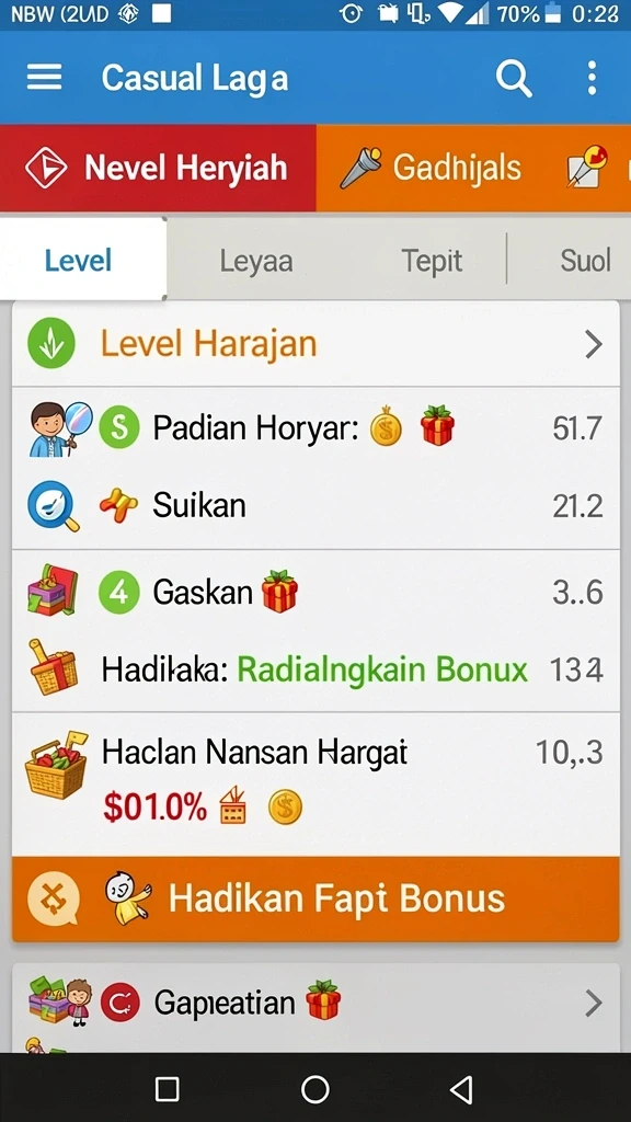 Level baru yang menantang untuk dieksplorasi dan ditaklukkan.