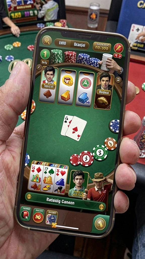 Screenshot memperlihatkan level pertama yang menantang.
