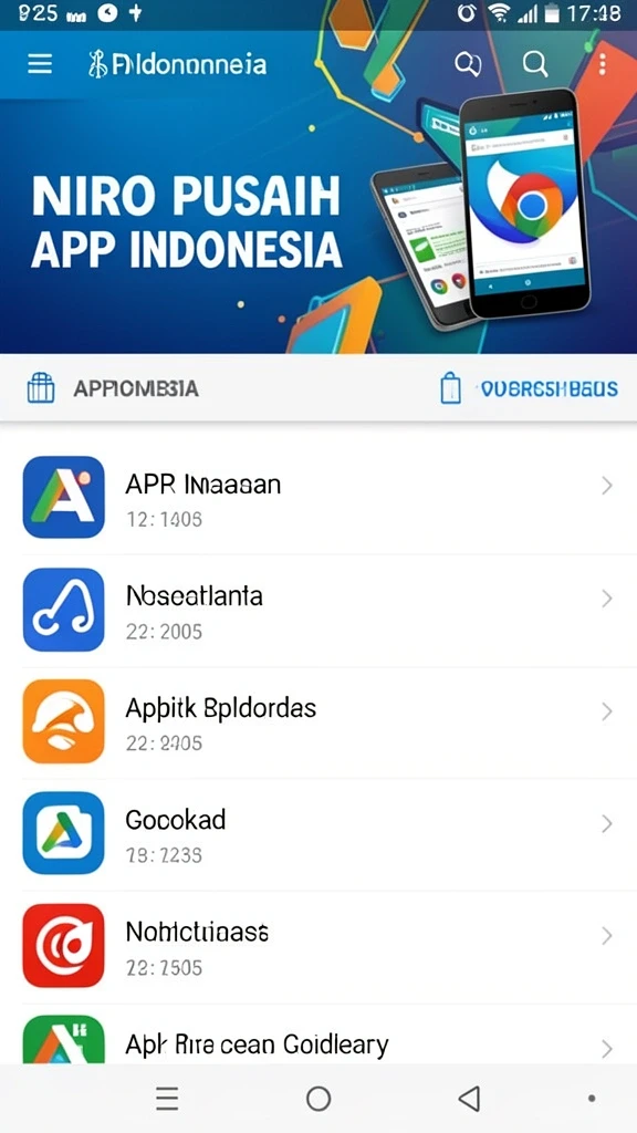 Tampilan awal yang menarik dan mudah dimengerti.