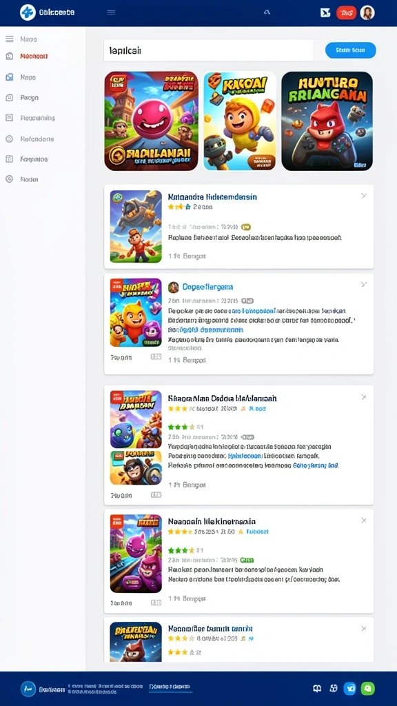 Tangkapan layar menampilkan pertandingan seru dalam SUPERHOKI.