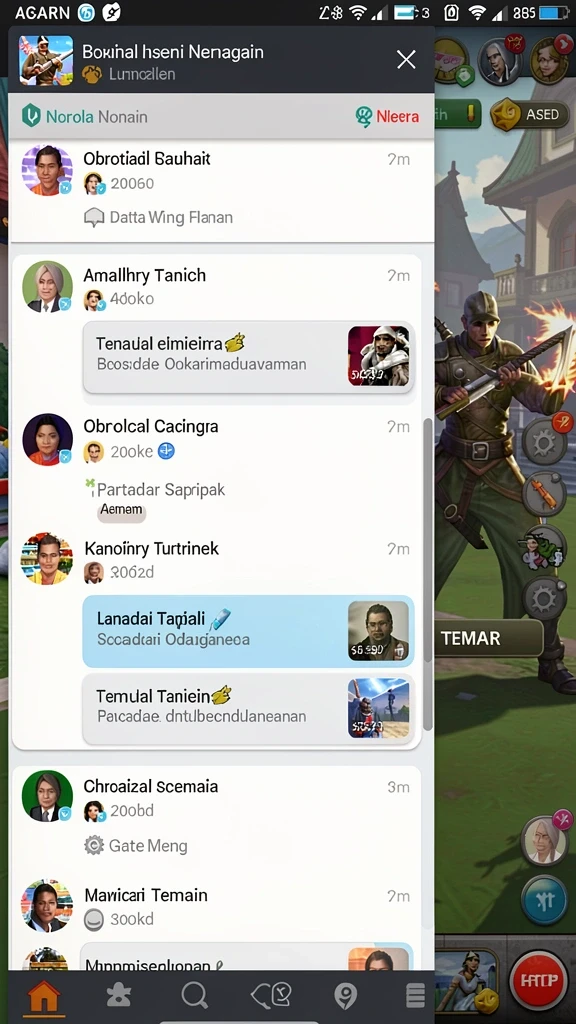Mode multiplayer yang seru untuk bersaing dengan teman.