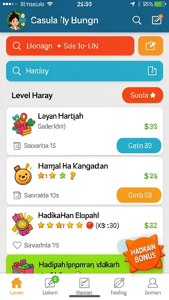 Beragam mode permainan untuk pengalaman berbeda.