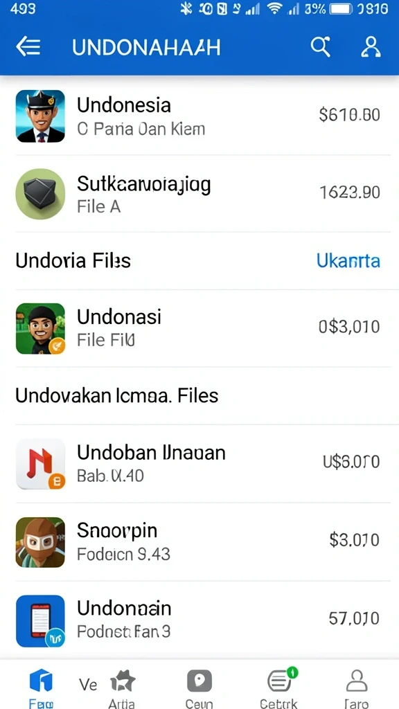 Gambar menunjukkan variasi permainan yang tersedia di TOTO20.