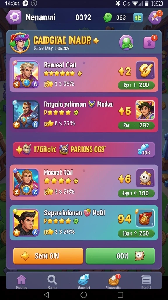 Karakter-karekter unik dalam permainan UNGUTOTO.