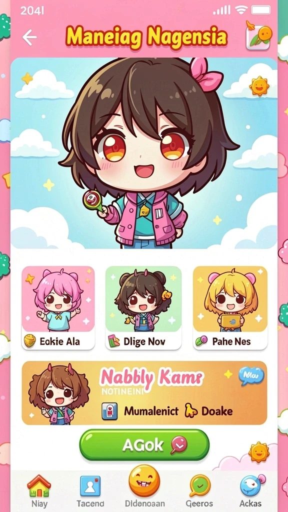 Tangkapan layar kedua menunjukkan mode multiplayer dengan pemain lain.