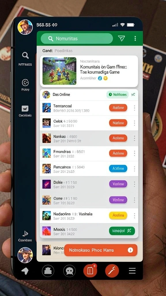 Tangkapan layar menampilkan petualangan seru di dunia Viking.