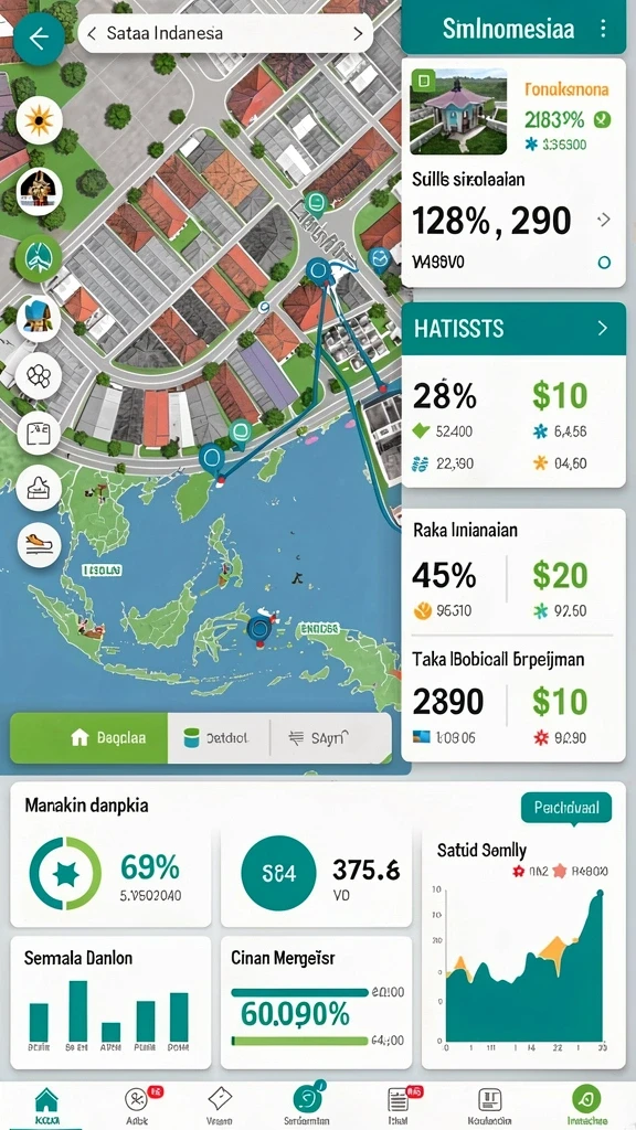 Screenshot kedua menampilkan karakter unik dalam permainan.