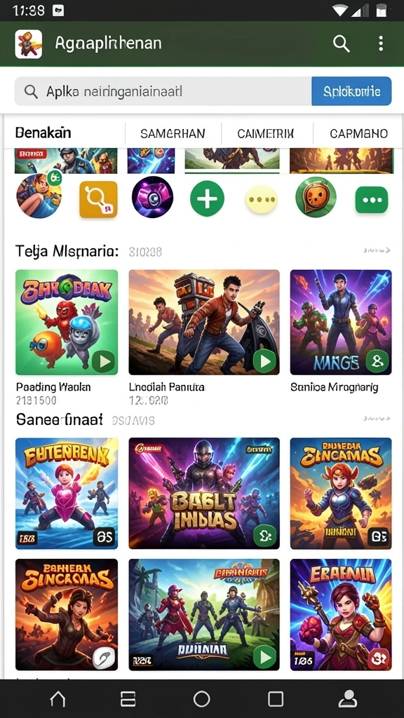 Level-game yang menantang dan membuat ketagihan.